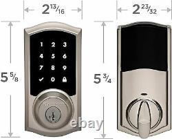 1-Piece Kwikset Premis TouchScreen Smart Lock Apple HomeKit Keyway 99190-001
