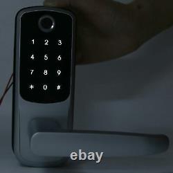 100 Fingerprint Electronic Smart Digital Keyless Door Lock Password Card Key