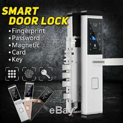 100 Group Fingerprint Electronic Smart Digital Door Lock Password Keyless