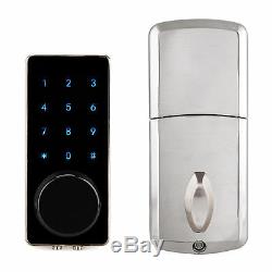 1X Smart Door Lock Bluetooth Keyless Lock Panel by Smartphone Home Entry Locks