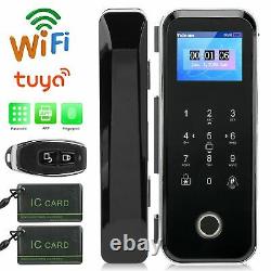 2.4 Smart WIFI Electronic Door Lock Fingerprint Password Keypad Card Anti-theft
