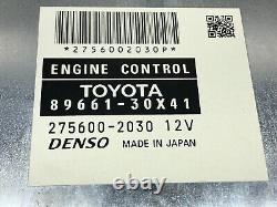 2013-2015 LEXUS GS350 ENGINE COMPUTER ECU IGNITION With KEY OEM