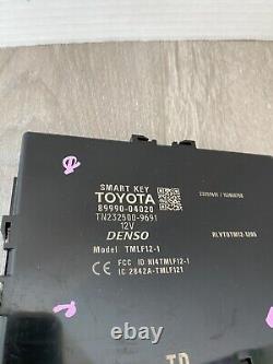 2016-2019 Toyota Tacoma Smart Key Theft LOCKing KEYLESS Module 89990-04020