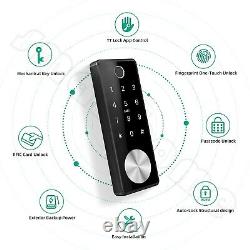 2020 New Auto Smart Fingerprint Lock with Keypads, Keyless Entry Deadbolt Lock