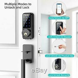 2020 Newest Smart Door Lock with Keypad, Keyless Entry Home with Your Smartpho