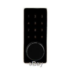 2pcs Smart Door Lock Bluetooth Keyless Lock Panel by Smartphone Home Entry Locks