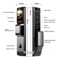 3D Face Recognition Door Lock Keyless Smart Mortise Lock Security Intelligent