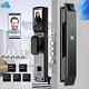 3d Face Smart Door Lock Security Camera With Fingerprint Password Keypad New