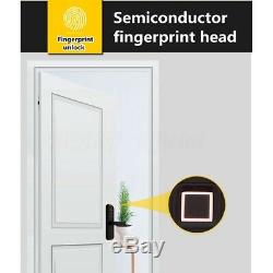 4 Way Fingerprint Electric Smart Door Lock Keyless Touchcreen Digital