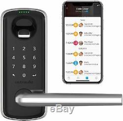 4-in-1 Keyless Entry Smart Door Lock Biometric Bluetooth Fingerprint Keypad Lock