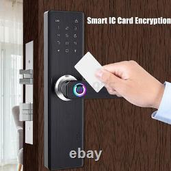 4 in 1 Smart Door Lock Keyless Security Fingerprint & Password Door Lock AU