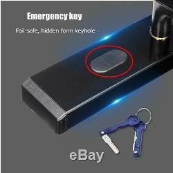 5 Way Fingerprint Electric Smart Door Lock Digital Password Touchcreen Keyless