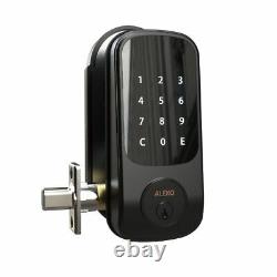 ALEKO 2-in-1 Keyless Entry Smart Door Lock with Touchscreen Keypad Black