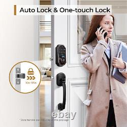 ARPHA Keyless Entry Door Lock Deadbolt APP Video Camera Doorbell 2Way Audio+Knob