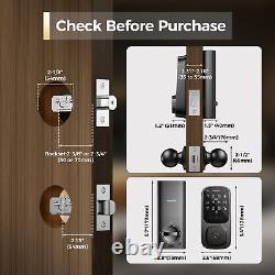 ARPHA Security Palm Vein Smart Lock Keyless Entry Keypad Deadlock APP WiFi+Knobs