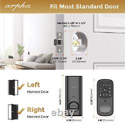 ARPHA Smart Fingerprint Door Lock Doorbell 2K Video Camera Keyless Deadbolt APP