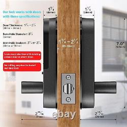 Advanced Keyless Entry Fingerprint Smart Door Lock Remote Control & App Access