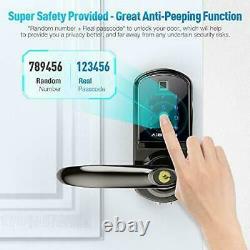 Aibocn Fingerprint Smart Lock Keyless Entry Door Lock with Bluetooth Touchscreen