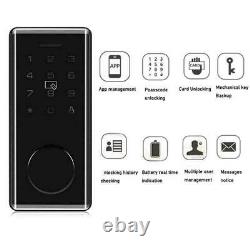 App+Password+RFID Card+Key Unlock Smart Door Lock Touch Keypad Remote Control
