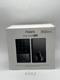 Aqara Smart Lock U100, Fingerprint Keyless Entry Door Lock with Apple Home Key