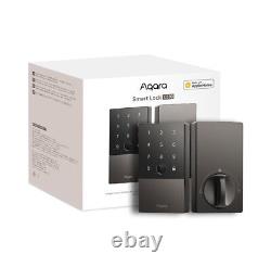 Aqara Smart Lock U100, Fingerprint Keyless Entry Door Lock with Apple Home Key