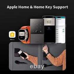 Aqara Smart Lock U100, Fingerprint Keyless Entry Door Lock, with Apple Home Key