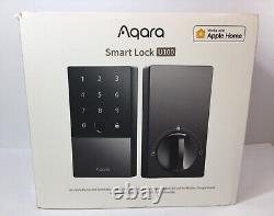 Aqara Smart Lock U100, Fingerprint Keyless Entry Door Lock with Apple Home Key