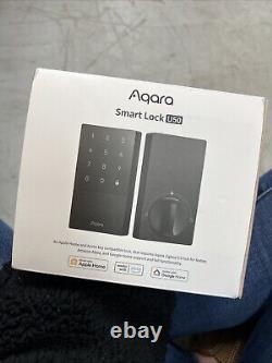 Aqara Smart Lock U50, Keyless Entry Door Lock with Apple Home Key And Bluetooth