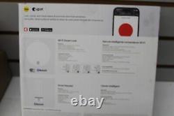 August AUG-SL05-KY1-G05 Home Wi-Fi Smart Lock + Smart Keypad, Matte Black NEW