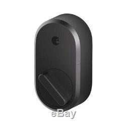 August Smart Lock + WIFI Connect Keyless Homewith Your Smartphone Dark Gray