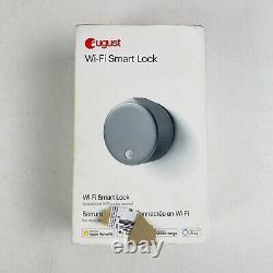 August Wi-Fi, (4th Generation) Smart Lock ASL-05 Silver