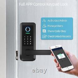 BEBASIA Keyless Entry Door Lock, Smart Door Lock, Fingerprint Door Lock, Door