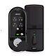 Black Lockly Vision Smart Lock With Video Doorbell Fingerprint 2-way Audio Voice