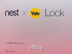 BRAND NEW Nest X YALE Lock Keyless Smart Lock with including Nest Connect NIB
