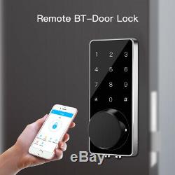 BT-Smart Door Lock Home Security Keyless APP Electronic Code Touchscreen Entry