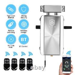 BT Smart Door Lock Keyless APP Remote Control Home Security for Hotel Apartment