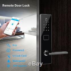 BT-Smart Door Lock Keyless Password Security APP Code Digital Keypad Touchscreen