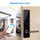 Bt-smart Door Lock Password Keyless Security Waterproof Card Unlock Touchscreen