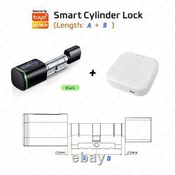Biometric Electronic Door-Lock Fingerprint Bluetooth Keyless Replace RFID Card