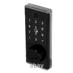 Black Smart Lock Keyless Entry Deadbolt Door Lock Fingerprint Entr SD3