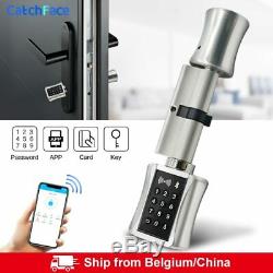 Bluetooh Smart Cylinder Lock Keyless Electronic Door Lock APP Wifi Lock