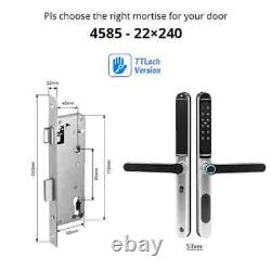 Bluetooth Electronic Lock Password Fingerprint Waterproof Aluminum Sliding Door