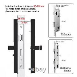 Bluetooth Electronic Lock Password Fingerprint Waterproof Aluminum Sliding Door