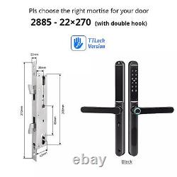 Bluetooth Electronic Lock Password Fingerprint Waterproof Aluminum Sliding Door