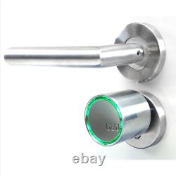 Bold Smart Lock SX-63 Keyless Smart Door Lock Cylinder Bluetooth Silver NEW