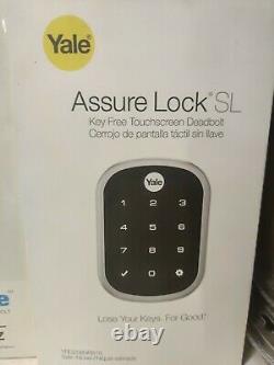 Brand New Yale Security Assure Lock SL Keyless Electronic Deadbolt YRD256-NR-619