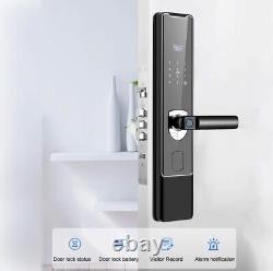 Bundle 3 Locks, Keyless Entry Door Handle Biometric Safe Electronic Fingerprint