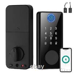 Cilee Smart Fingerprint Door Lock, Bluetooth APP Keyless Entry Door Lock, Elec