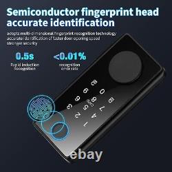 Cilee Smart Fingerprint Door Lock, Bluetooth APP Keyless Entry Door Lock, Elec