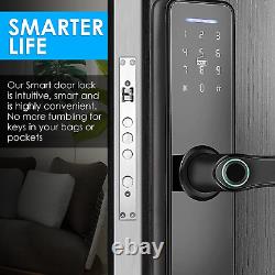 Coresure Smart Keyless Entry Door Lock Fingerprint Electronic Deadbolt Door Lo